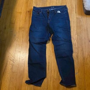 Size 6 short jeans. Boyfriend cut.